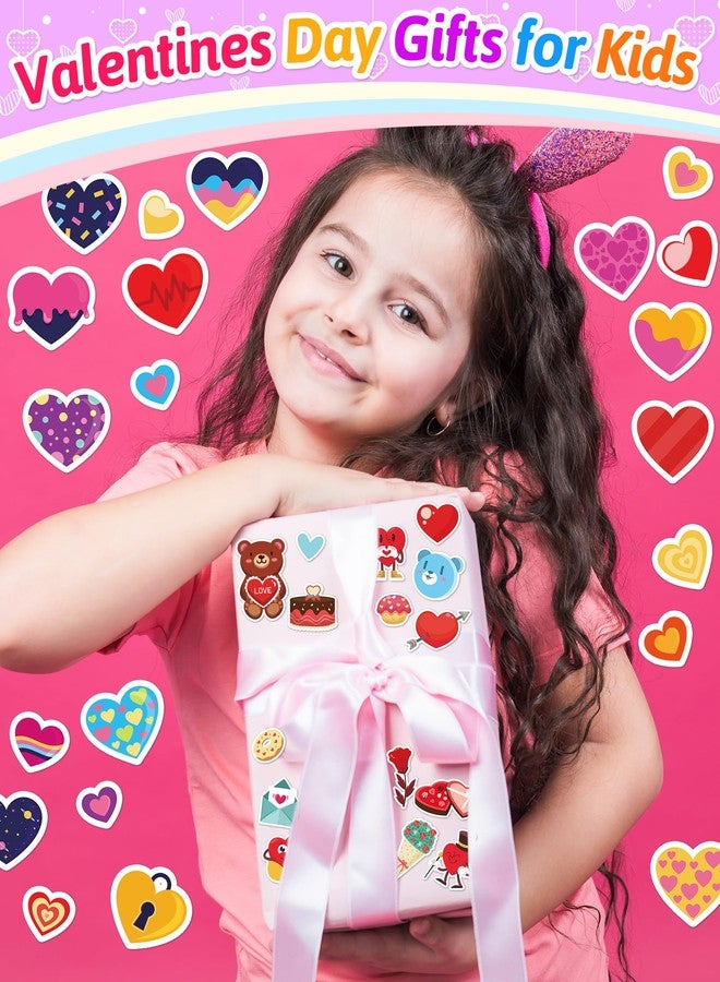 Benresive 2020 Pcs Valentine's Day Stickers for Kids Classroom - 120 Sheet Cute Water Bottle Stickers, Valentines Party Favors Bulk, Gifts for Kids Classroom Pack - Image 4